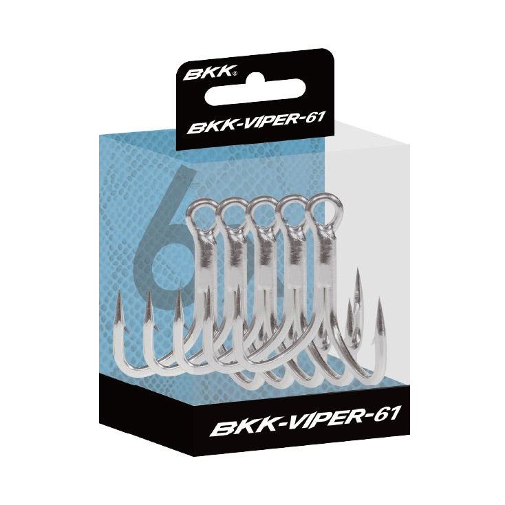Bkk Viper 61 Treble Hooks [sz:4/0 - 6pk]