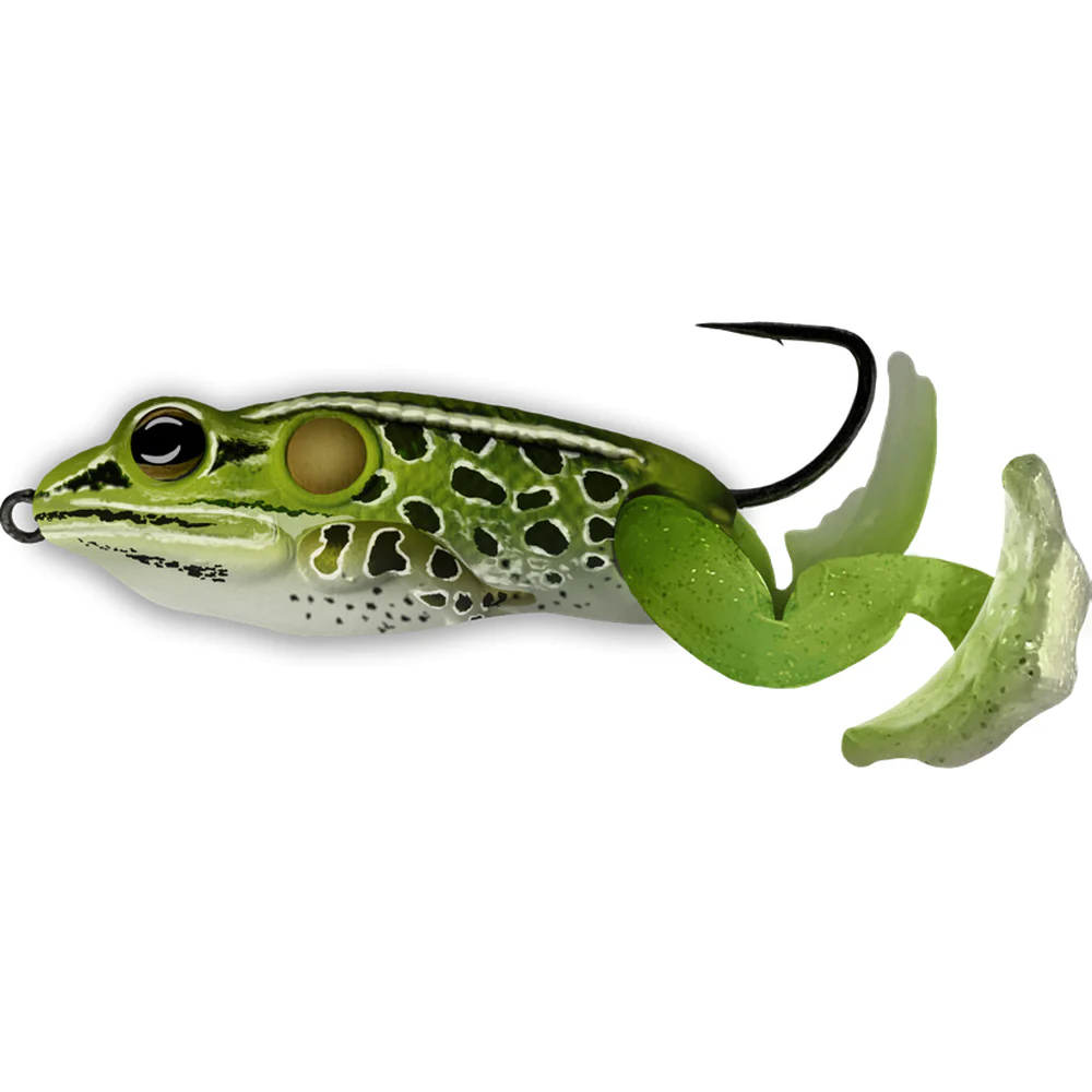 Live Target Ultimate Frog 2.5" Floating Stride Lure [cl:green Yellow]