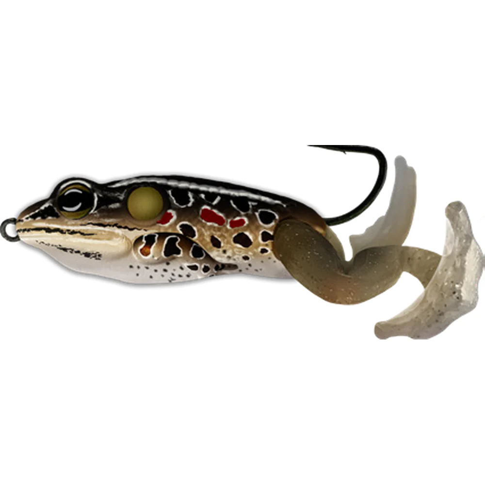 Live Target Ultimate Frog 2.5" Floating Stride Lure [cl:brown Black]