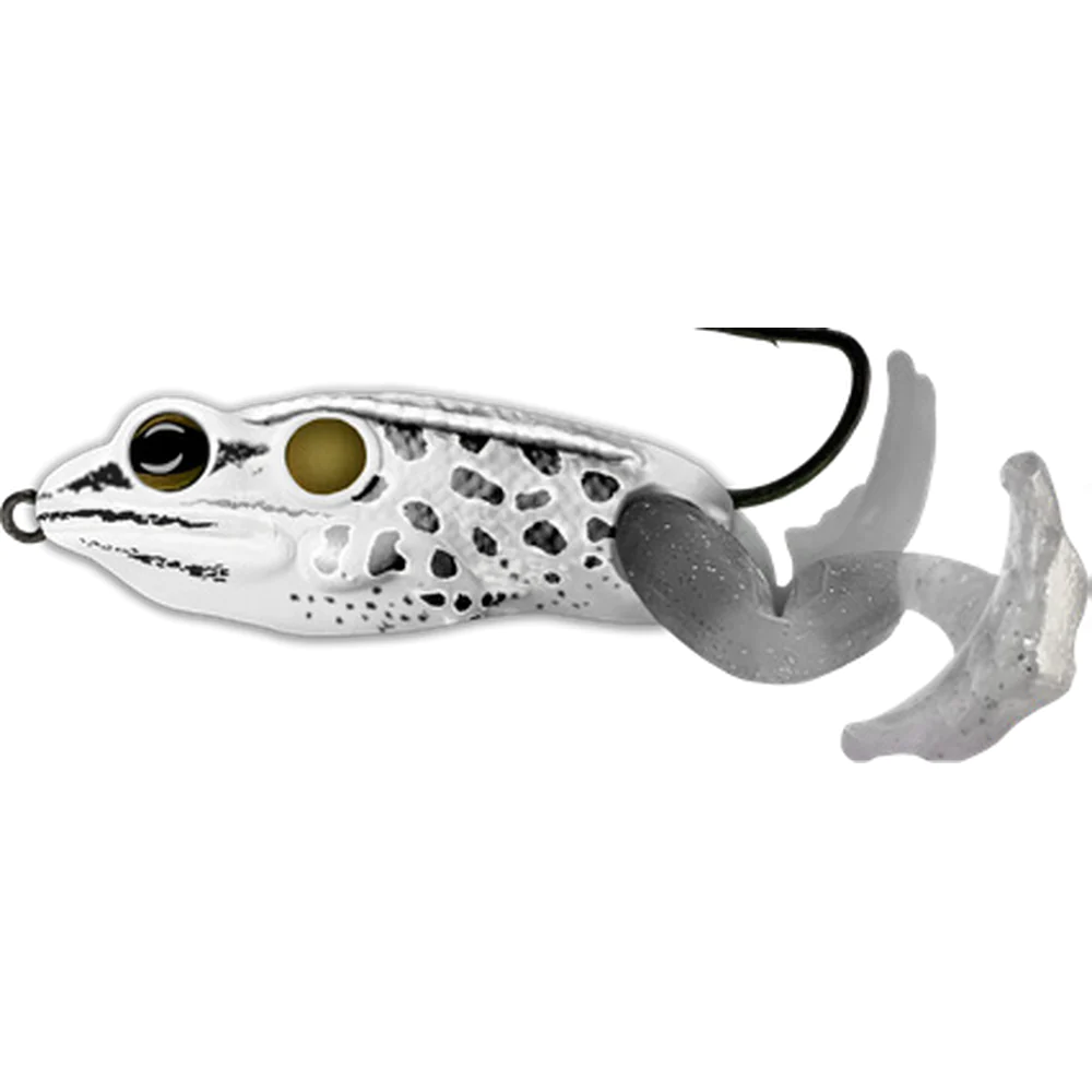 Live Target Ultimate Frog 2.5" Floating Stride Lure [cl:albino White]