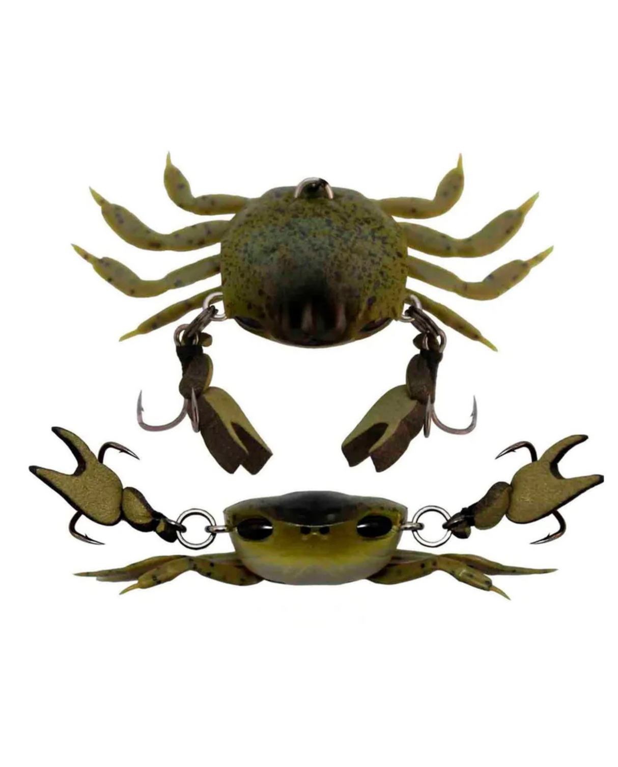 crankin crab fishing lure Cranka Brown Heavy the Rebel Big Craw perfectly mimics the look and pulsating action of one of bass favorite snacks Cranka Crab