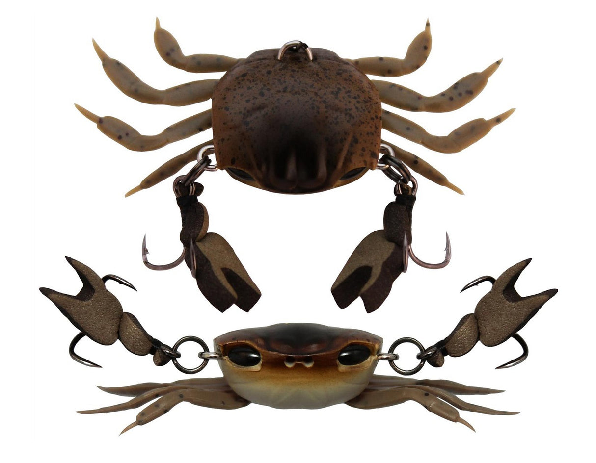 Cranka Crab 55mm 5.9g Heavy Hard Body Lure [cl:brown Crab]