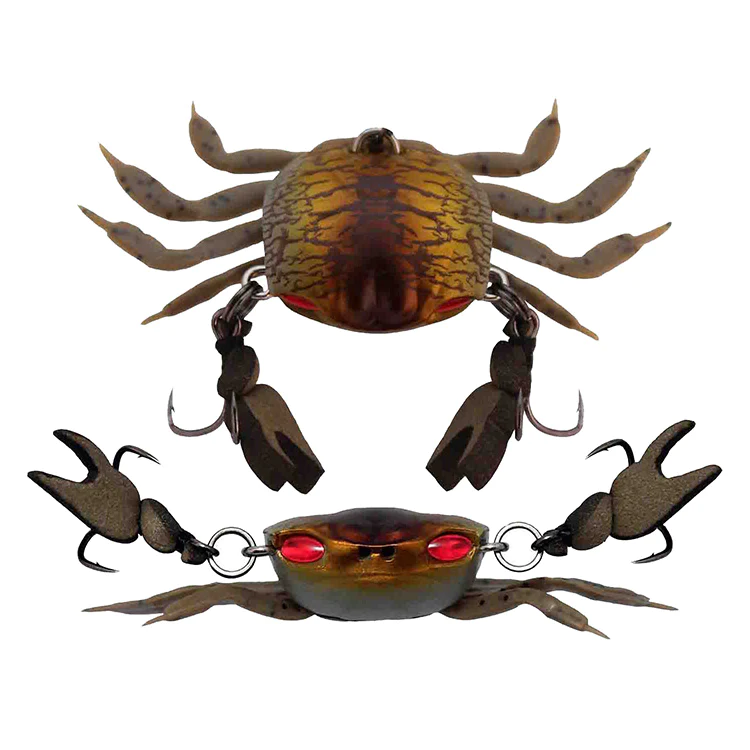 cranka crab fishing lure Brown Heavy Cranka Crab 55mm 5.9g Heavy