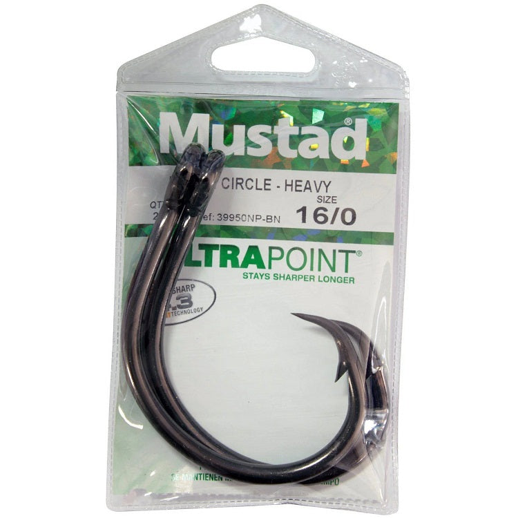 Mustad Demon Circle Heavy Hooks 16/0 (2pk)