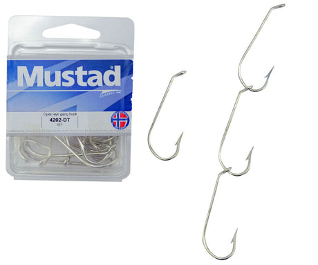 Mustad Open Eye Bulk Hooks [sz:1/0 - 25pk]