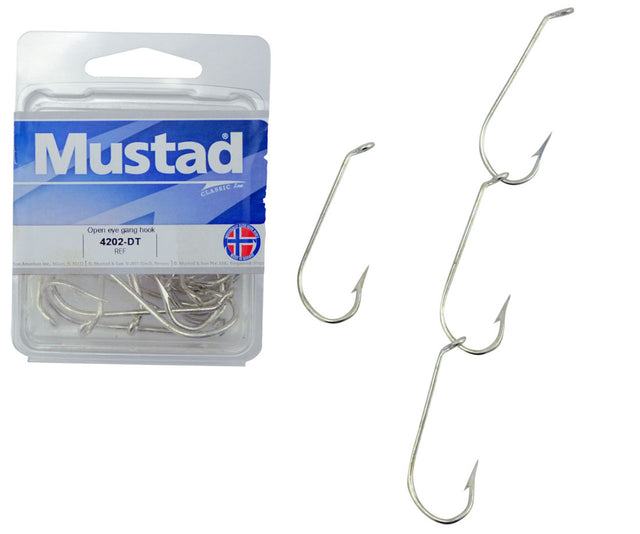Mustad Open Eye Bulk Hooks [sz:1/0 - 25pk]