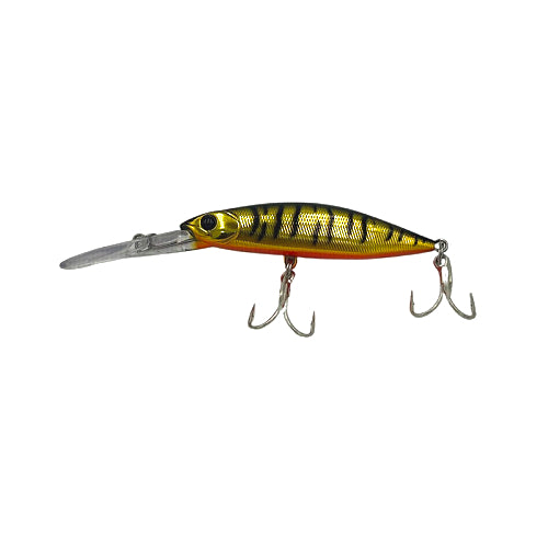 Profishent Shutdown 84mm 13g Suspending Jerkbait Hard Body Lure [cl:black Gold Orange]