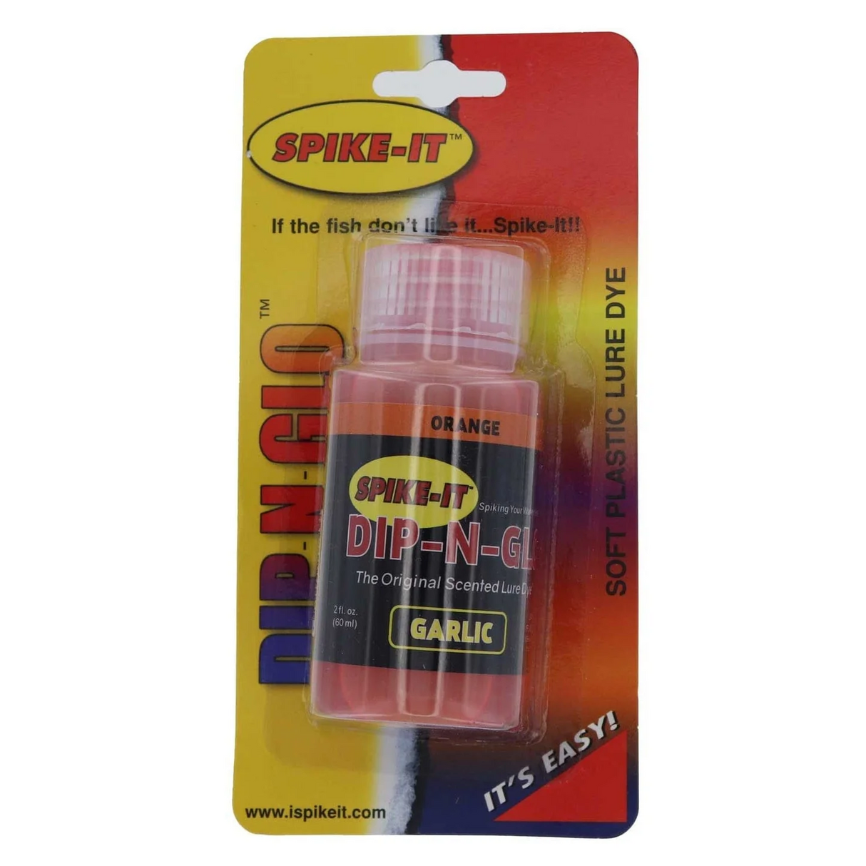 Spike It Dip-n-glo 60ml Garlic Fishing Scent [cl:orange]