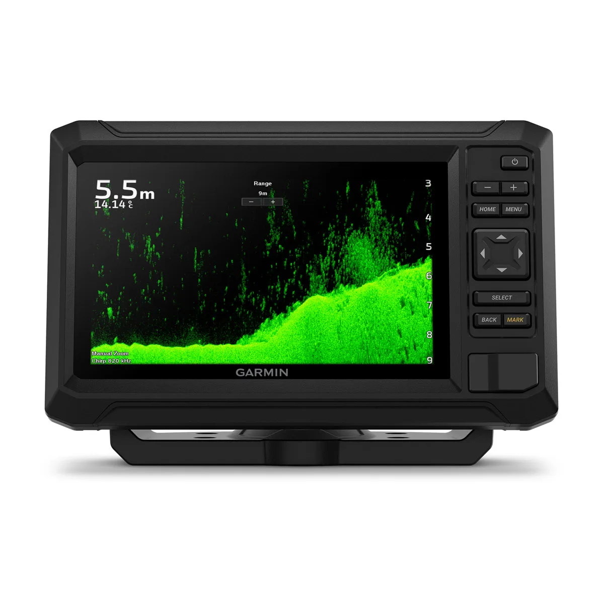 Garmin Echomap Uhd2 7" Chartplotter 75cv With Gt20-tm Transducer