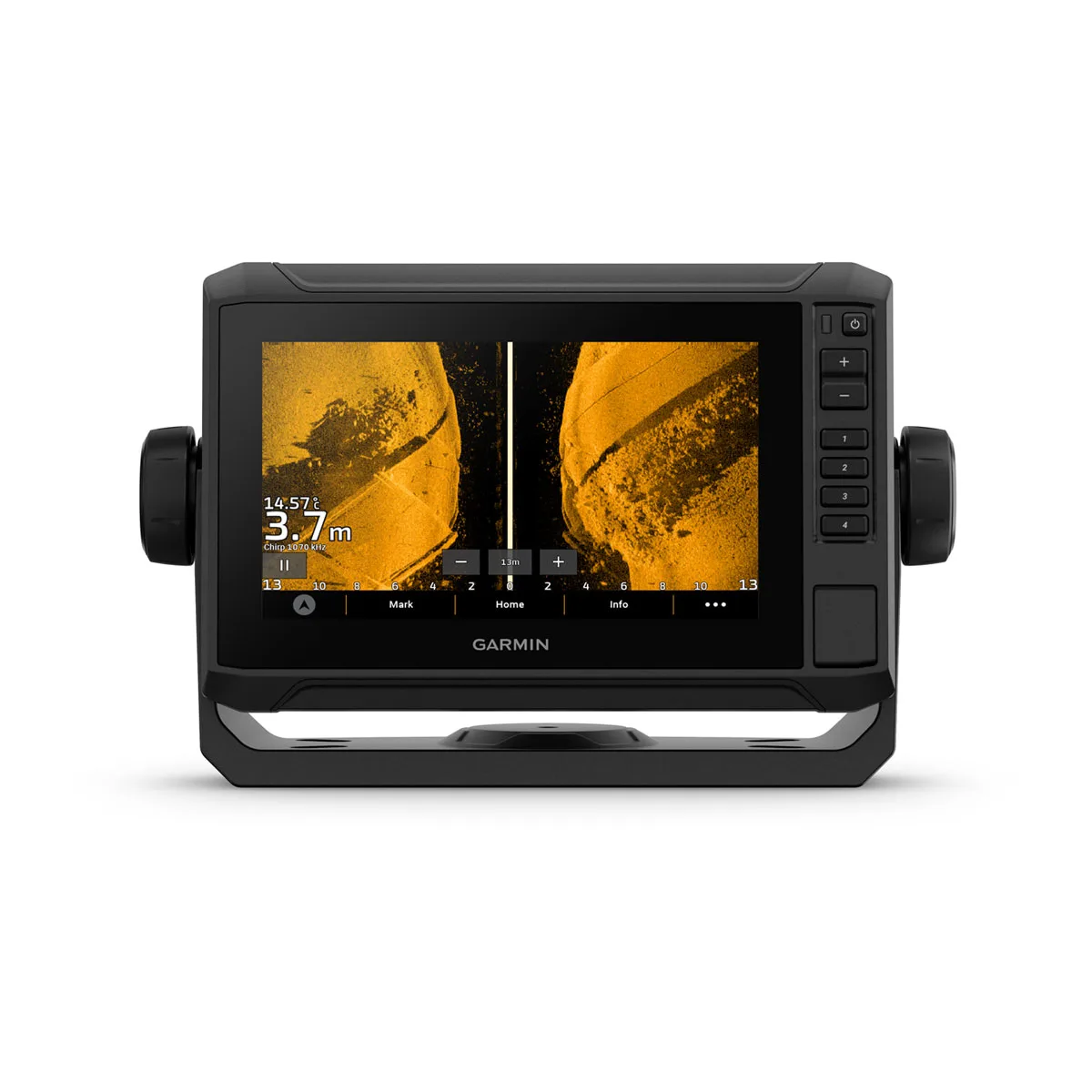 Garmin Echomap Uhd2 7" Chartplotter 75sv Touchscreen With Gt54-tm Transducer