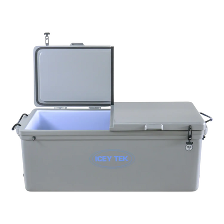 Icey Tek Cooler 160 Split Lid Left [cl:grey]