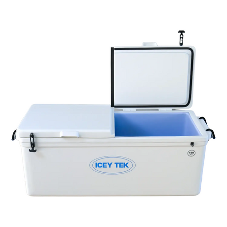 Icey Tek Cooler 160l Split Lid Right [cl:white]