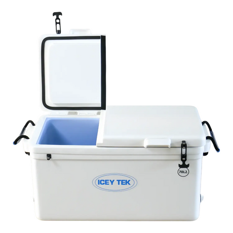 Icey Tek Cooler 70l Split Lid Left [cl:white]