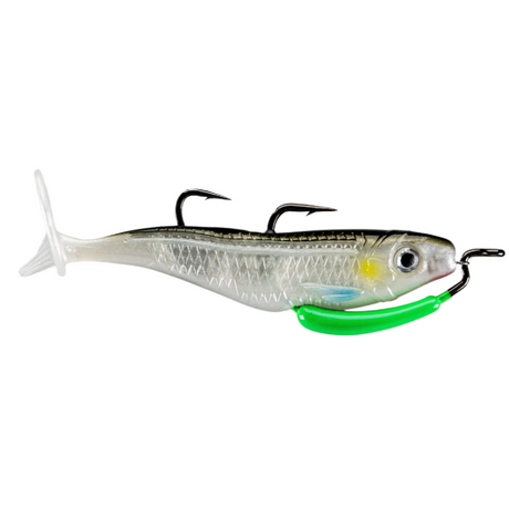 My Lure Box Jack Burner 85mm Pre-rigged Soft Plastic Swimbait Lure [cl:poddy Mullet]
