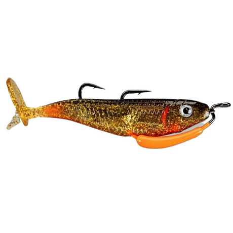 My Lure Box Jack Burner 85mm Pre-rigged Soft Plastic Swimbait Lure [cl:jackpot]