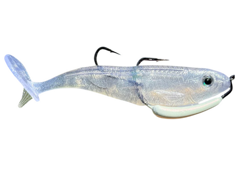 My Lure Box Jack Burner 85mm Pre-rigged Soft Plastic Swimbait Lure [cl:bony Bream]