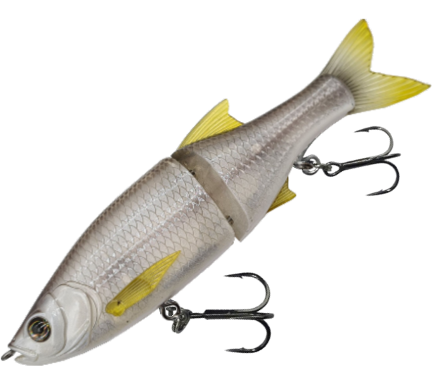 Molix Glide Bait 90mm 12.5g Slow Sinking Hard Body Swimbait Lure [cl:whiting]