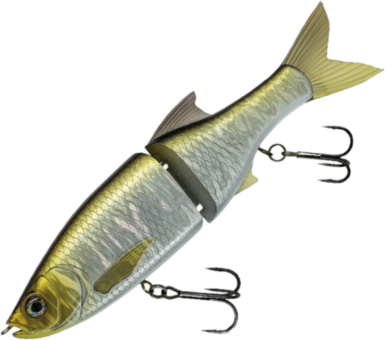 Molix Glide Bait 90mm 12.5g Slow Sinking Hard Body Swimbait Lure [cl:silver Dark Back]