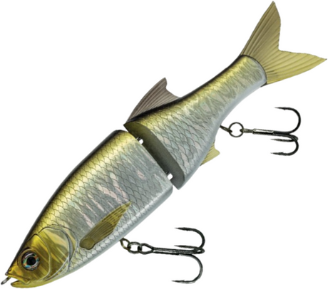Molix Glide Bait 90mm 12.5g Slow Sinking Hard Body Swimbait Lure [cl:silver Dark Back]