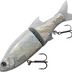 Molix Glide Bait 90mm 12.5g Slow Sinking Hard Body Swimbait Lure [cl:crazy White]
