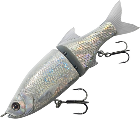 Molix Glide Bait 90mm 12.5g Slow Sinking Hard Body Swimbait Lure [cl:crazy White]