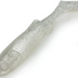 Molix Rt Paddle Flex 4" Soft Plastic Lure [cl:white Shad]