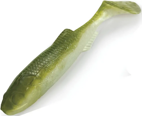 Molix Rt Paddle Flex 4" Soft Plastic Lure [cl:green Herring]
