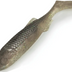 Molix Rt Paddle Flex 4" Soft Plastic Lure [cl:electric Smoke Shad]