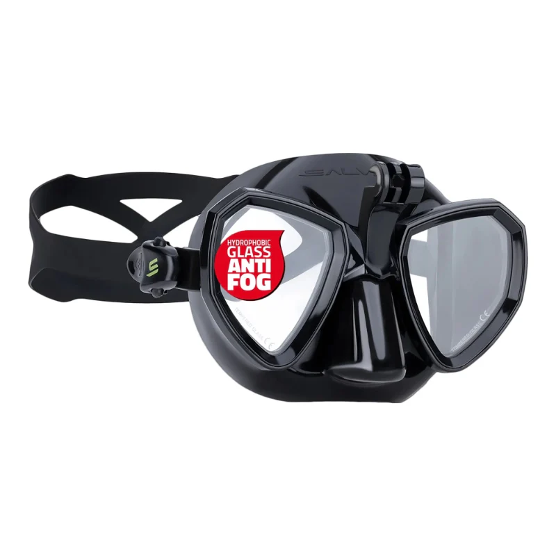 Salvimar Trinity Go-pro Antifog Mask Black