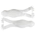 Zman Goat Toadz 4" Soft Plastic Lure [cl:white]
