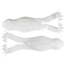 Zman Goat Toadz 4" Soft Plastic Lure [cl:white]