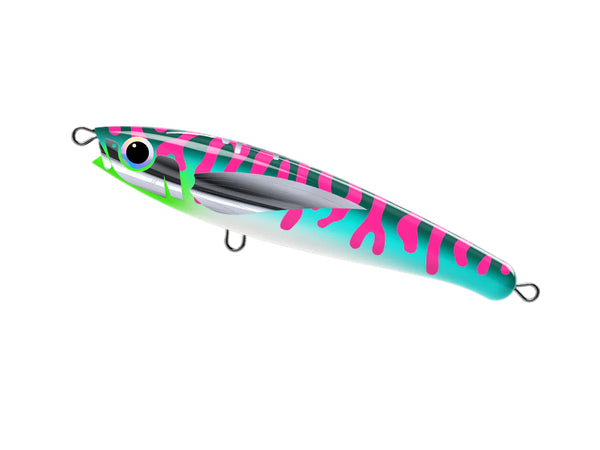 Leurre Flottant Malosi Chieftain 180F Calypso – Popper 18cm 75g, Leurre Freshwater