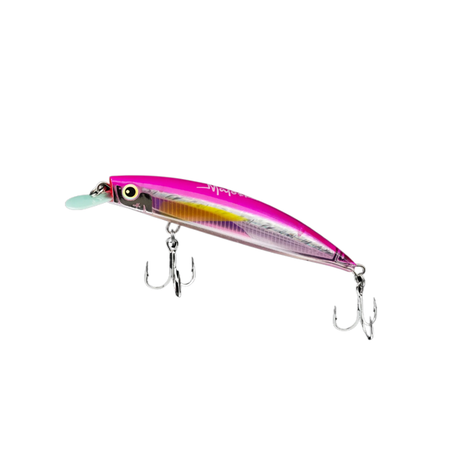 Malosi Staple Hero 100f 100mm 15g Floating Minnow Hard Body Lure [cl:plasma]
