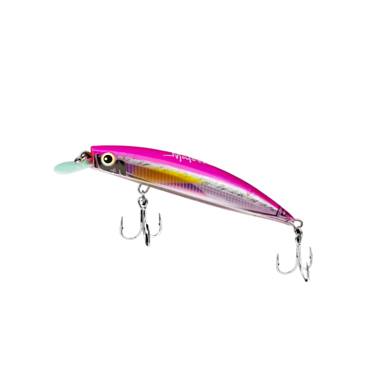 Malosi Staple Hero 140f 140mm 35g Floating Minnow Hard Body Lure [cl:plasma]