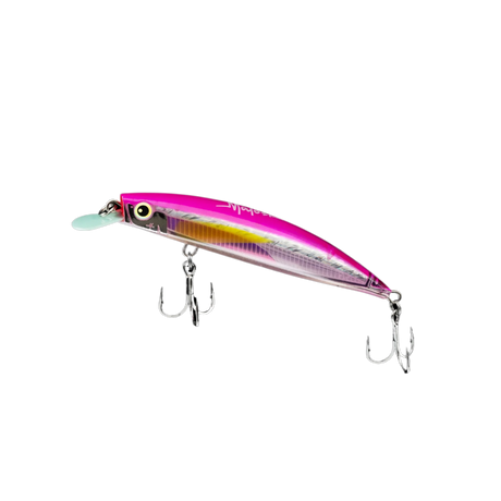Malosi Staple Hero 140f 140mm 35g Floating Minnow Hard Body Lure [cl:plasma]
