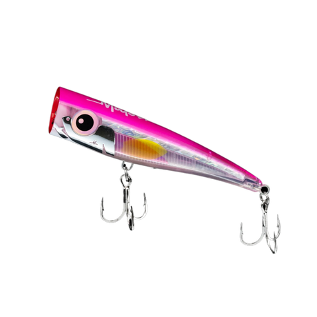 Malosi Staple Tyrant 180p 180mm 135g Floating Surface Popper Lure [cl:plasma]
