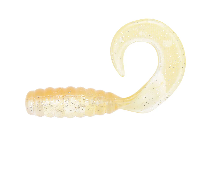 Zman Grubz 2.5" Soft Plastic Lure [cl:jelly Prawn]