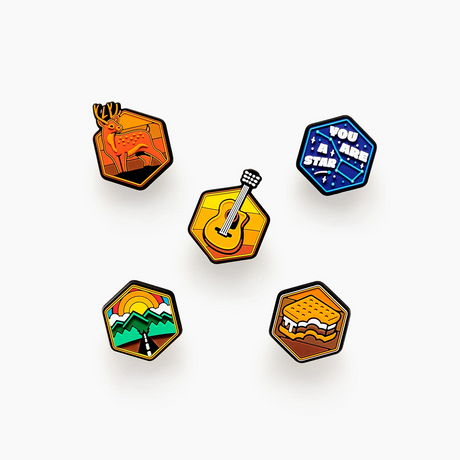 Joybees Popinz Charms 5pk [cl:camp]