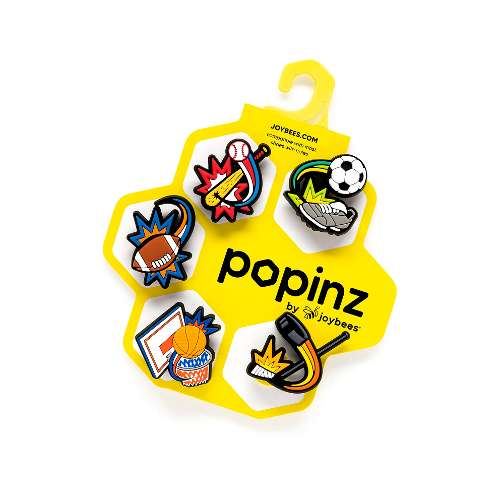 Joybees Popinz Charms 5pk [cl:sport Collection]