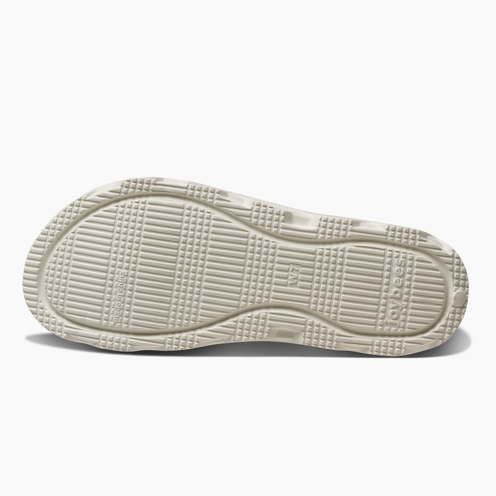 Joybees Women's Riviera Sandal Soft Sand/bone [sz:w10]