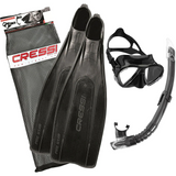 Cressi Pro Star Mask, Snorkel And Fins Set >