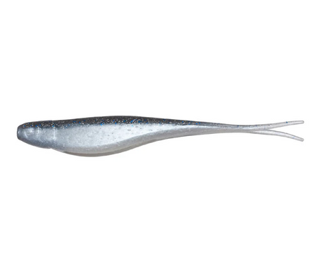 Zman Scented Jerk Shadz 5" Soft Plastic Lure [cl:smoky Shad]
