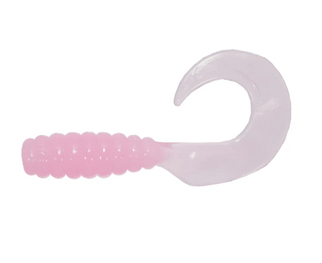 Zman Grubz 2.5" Soft Plastic Lure [cl:bubble Gum]