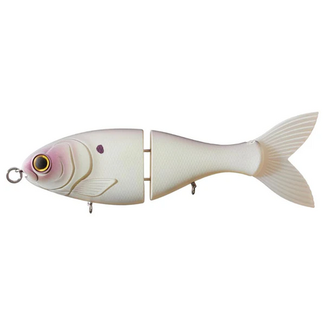 Bucca Trick Shad 6" 45.35g Slow Sinking Hard Body Swimbait Lure [cl:pearl Bone]