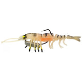 Zerek Live Shrimp Hot Legs 4'' Soft Plastic Lure ><^ [cl:28]