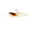 Zerek Absolute Shrimp 3.5" Soft Plastic Lure ><^ [cl:ghost Uv]