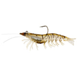 Zerek Absolute Shrimp 4.5" Soft Plastic Lure ><^ [cl:white Leg Uv]