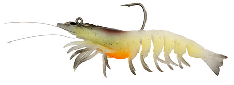 Zerek Absolute Shrimp 4.5" Soft Plastic Lure ><^ [cl:pacific Tiger]