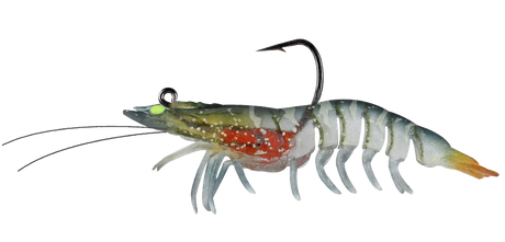 Zerek Absolute Shrimp 4.5" Soft Plastic Lure ><