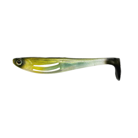 Zerek Flat Shad Pro 3.5" Soft Plastic Lure >< [cl:abs In The Black]